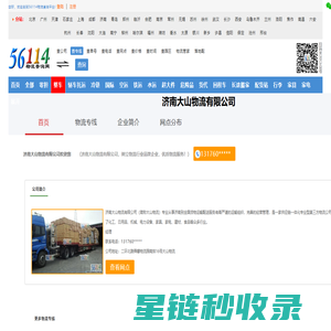 济南物流_济南物流公司_济南货运公司_济南仓储配送-大山物流